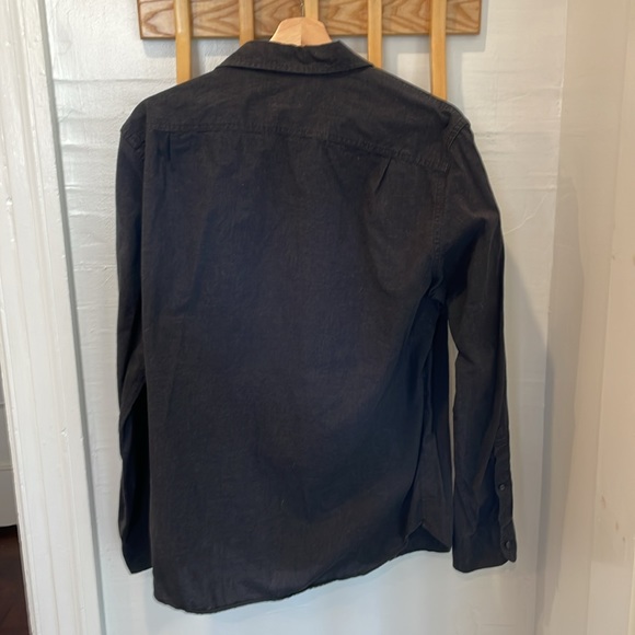 J Crew Shirt Mens Size M Gray Long Sleeve Button Down Collared - Picture 3 of 4